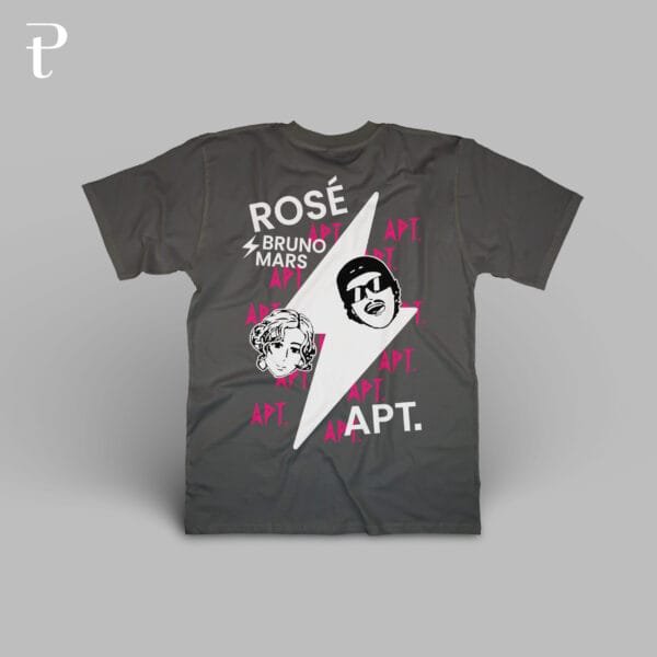 Rose and Bruno Mars APT 3 Premium Cotton T-Shirt - Image 6