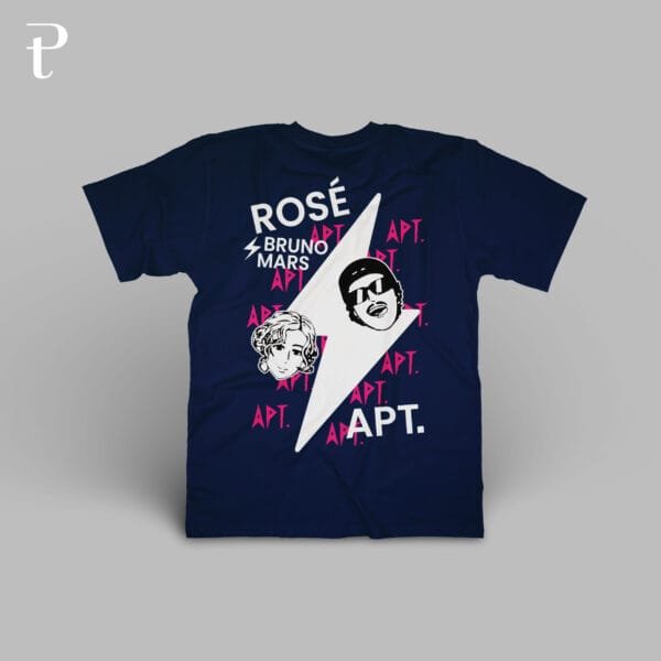 Rose and Bruno Mars APT 3 Premium Cotton T-Shirt - Image 8