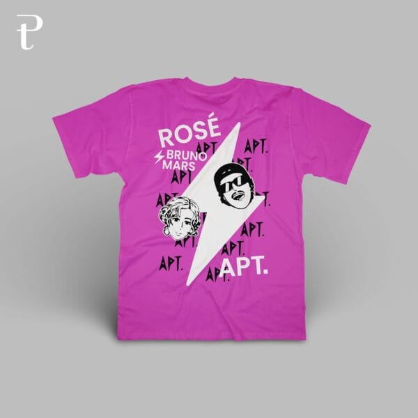 Rose and Bruno Mars APT 3 Premium Cotton T-Shirt - Image 10