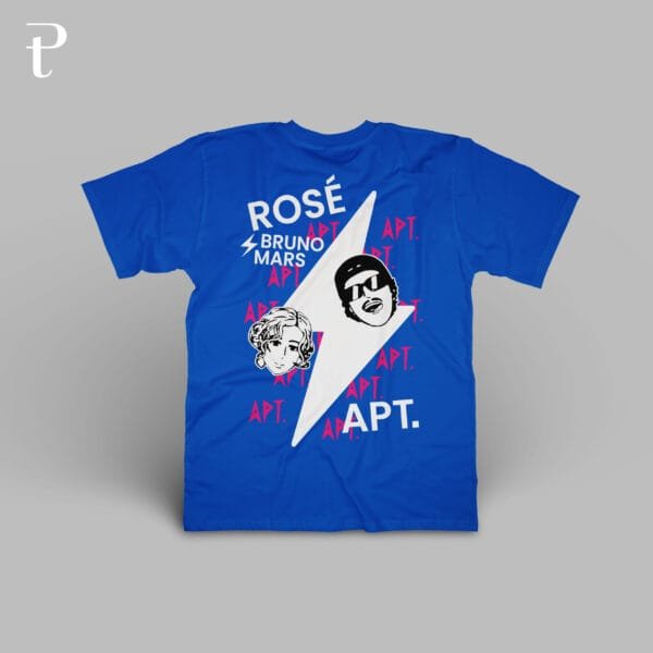 Rose and Bruno Mars APT 3 Premium Cotton T-Shirt - Image 12