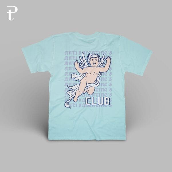 Anti Valentine Club Premium Cotton T-Shirt - Image 7