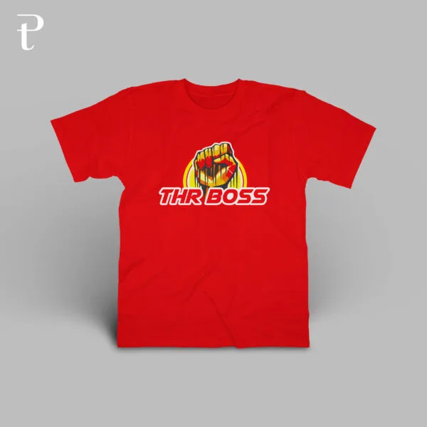 THR BOSS Parody Premium Cotton T-Shirt - Image 4