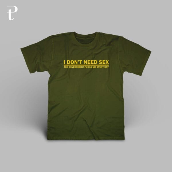 Fxuck Government New Model Premium Cotton T-Shirt - Image 9