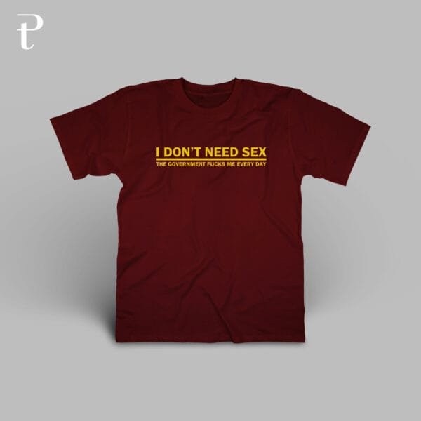 Fxuck Government New Model Premium Cotton T-Shirt - Image 5