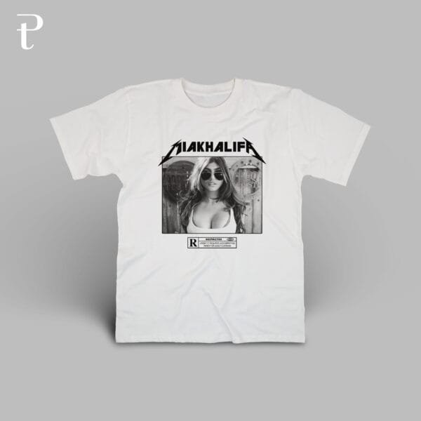 Mia Khalifa Parody New Model Premium Cotton T-Shirt - Image 2