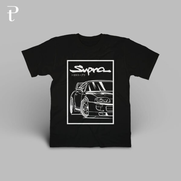 Toyota Supra MK 1 Model 6 Premium Cotton T-Shirt
