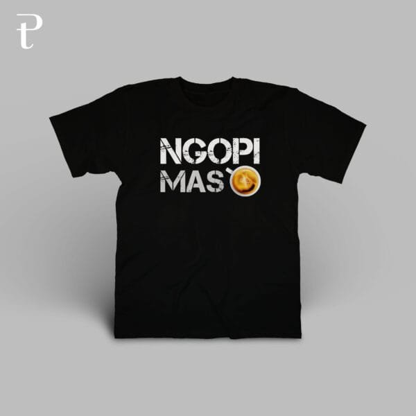 Ngopi Mas Premium Cotton T-Shirt - Image 3