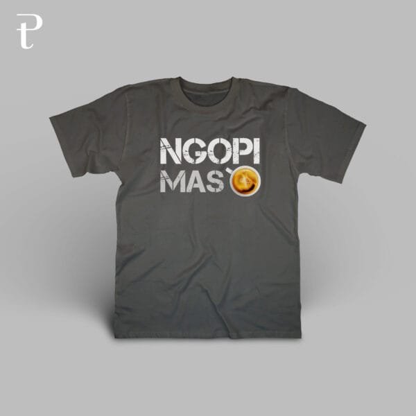 Ngopi Mas Premium Cotton T-Shirt - Image 2