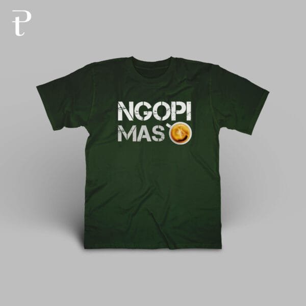 Ngopi Mas Premium Cotton T-Shirt - Image 5