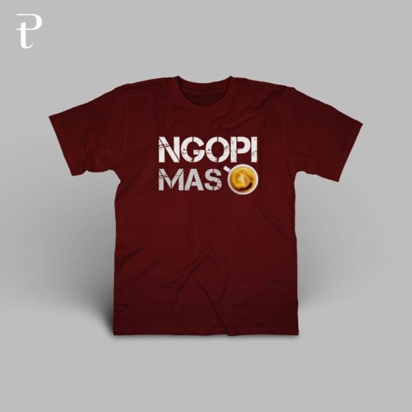 Ngopi Mas Premium Cotton T-Shirt - Image 6