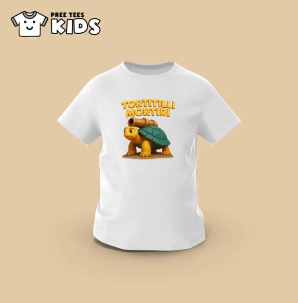 KIDS Anomali TORTITILLI MORTIRI Premium Cotton T-Shirt - Image 2
