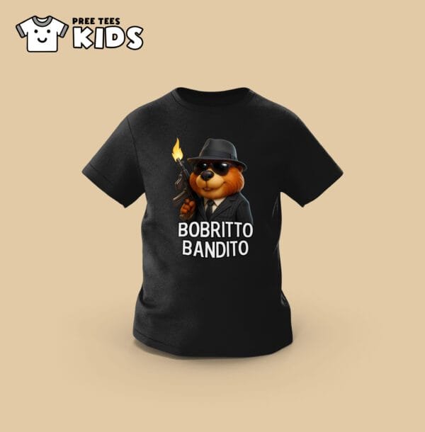 KIDS Anomali BOBRITTO BANDITO Premium Cotton T-Shirt - Image 3