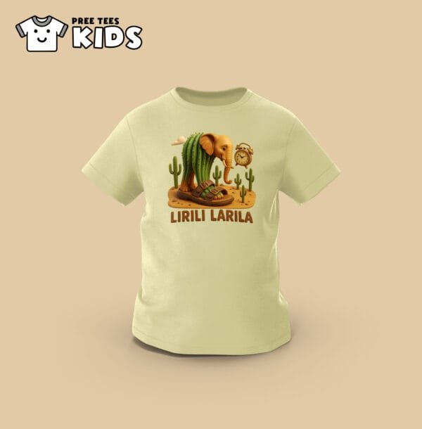 KIDS Anomali LIRILI LARILA Premium Cotton T-Shirt - Image 3