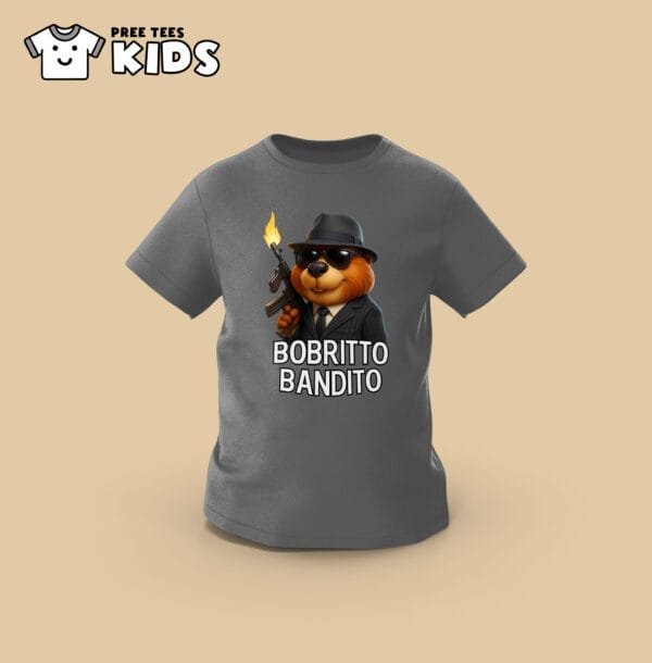 KIDS Anomali BOBRITTO BANDITO Premium Cotton T-Shirt - Image 5