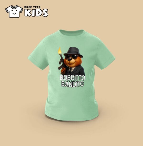 KIDS Anomali BOBRITTO BANDITO Premium Cotton T-Shirt - Image 6