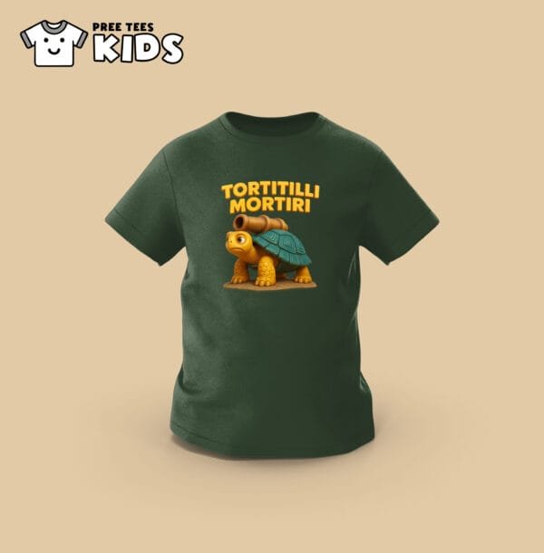 KIDS Anomali TORTITILLI MORTIRI Premium Cotton T-Shirt - Image 6