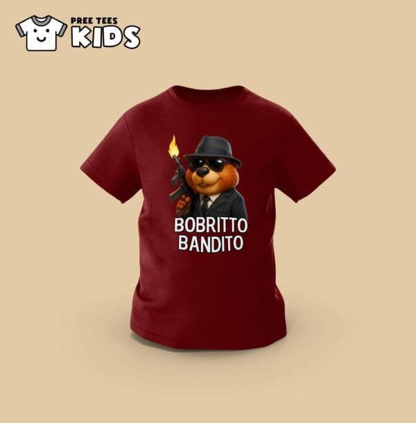 KIDS Anomali BOBRITTO BANDITO Premium Cotton T-Shirt - Image 8