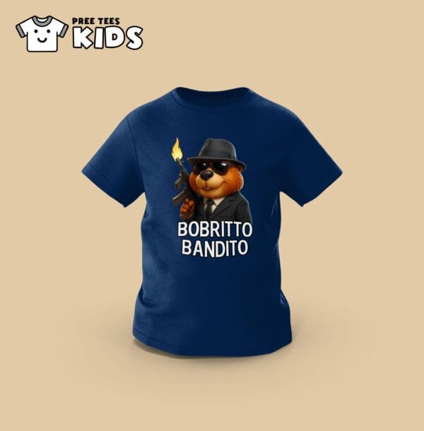 KIDS Anomali BOBRITTO BANDITO Premium Cotton T-Shirt - Image 9