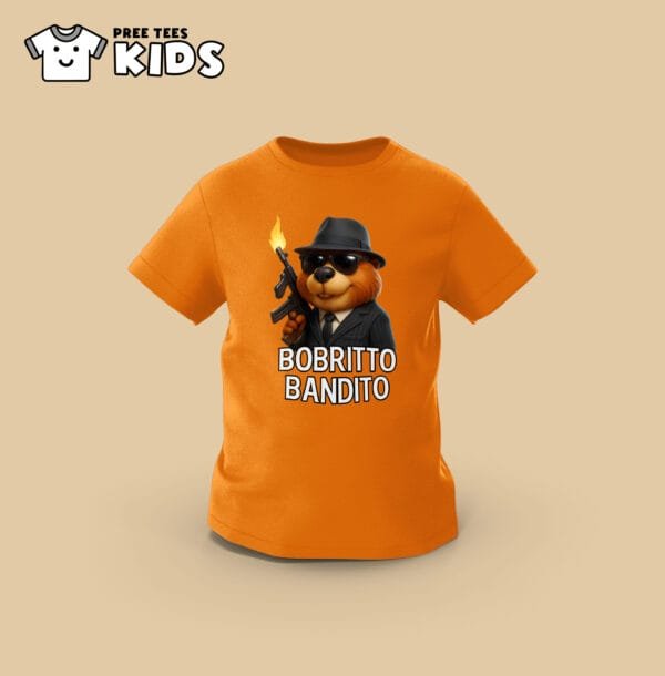 KIDS Anomali BOBRITTO BANDITO Premium Cotton T-Shirt