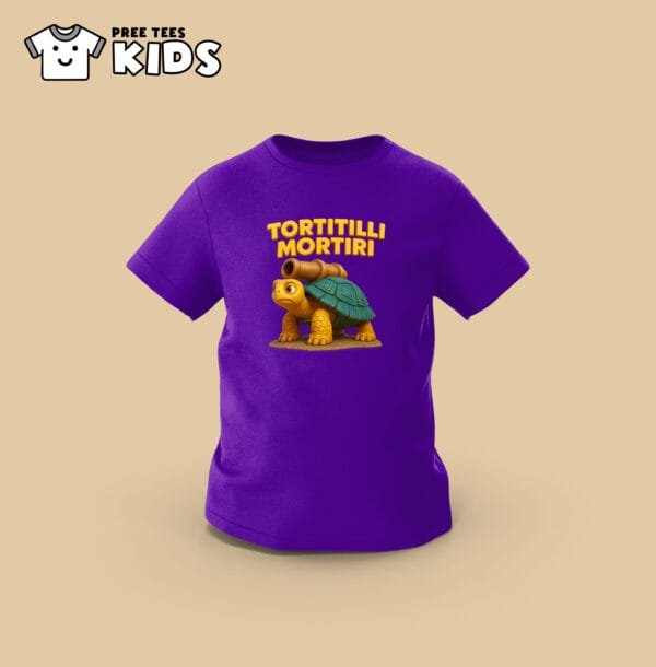 KIDS Anomali TORTITILLI MORTIRI Premium Cotton T-Shirt - Image 9