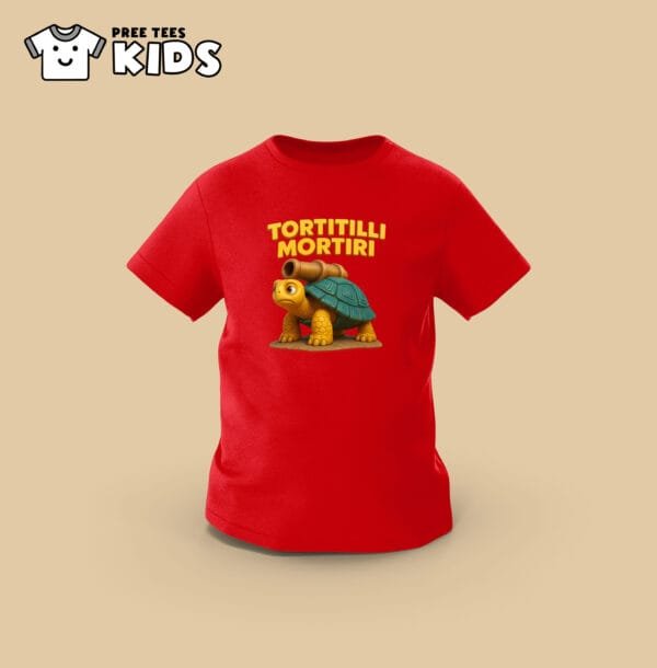 KIDS Anomali TORTITILLI MORTIRI Premium Cotton T-Shirt - Image 10