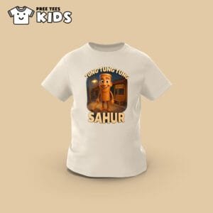 KIDS Anomali TUNG TUNG SAHUR Premium Cotton T-Shirt