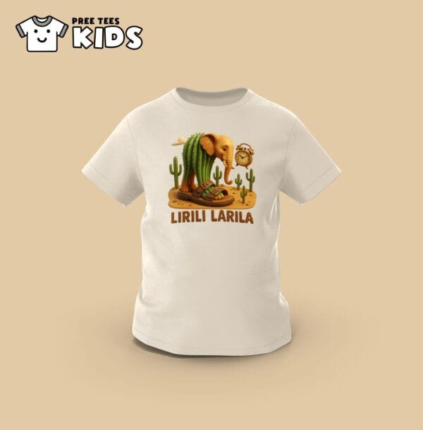 KIDS Anomali LIRILI LARILA Premium Cotton T-Shirt - Image 5