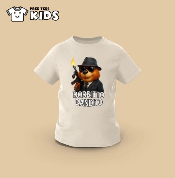 KIDS Anomali BOBRITTO BANDITO Premium Cotton T-Shirt - Image 11