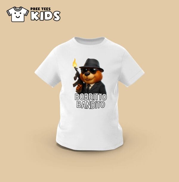 KIDS Anomali BOBRITTO BANDITO Premium Cotton T-Shirt - Image 12