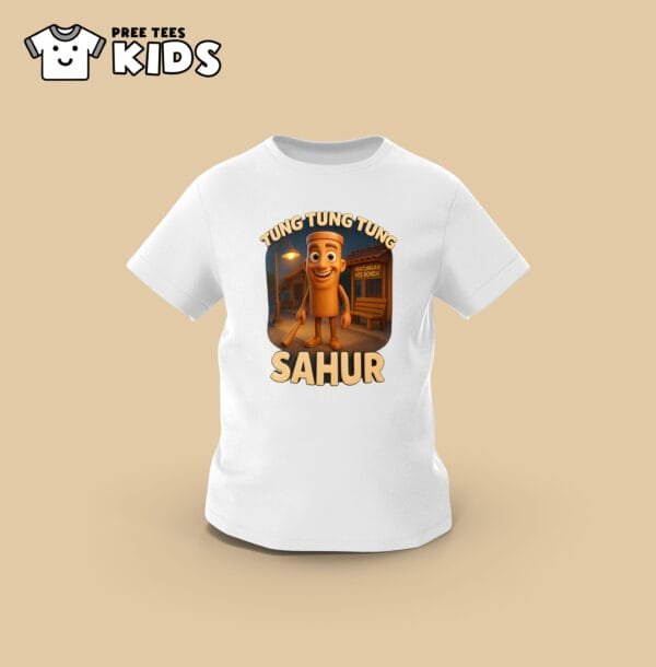 KIDS Anomali TUNG TUNG SAHUR Premium Cotton T-Shirt - Image 5