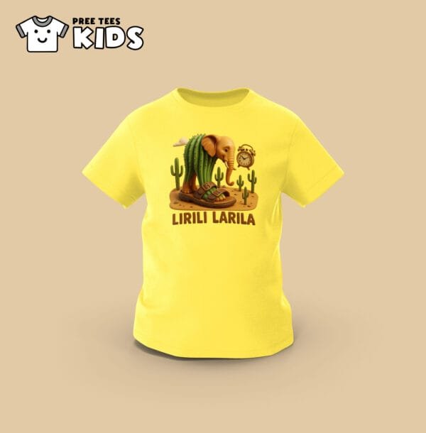 KIDS Anomali LIRILI LARILA Premium Cotton T-Shirt - Image 7