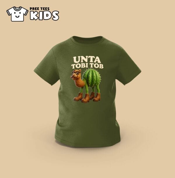 KIDS Anomali UNTA TOBI TOB Premium Cotton T-Shirt - Image 2