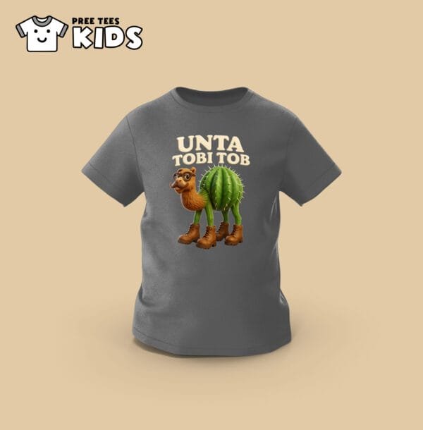 KIDS Anomali UNTA TOBI TOB Premium Cotton T-Shirt - Image 4