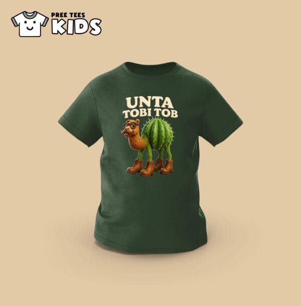 KIDS Anomali UNTA TOBI TOB Premium Cotton T-Shirt - Image 5