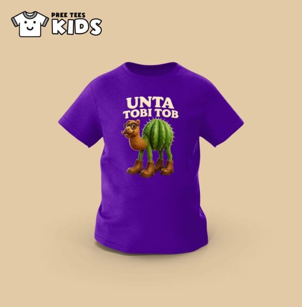 KIDS Anomali UNTA TOBI TOB Premium Cotton T-Shirt - Image 7
