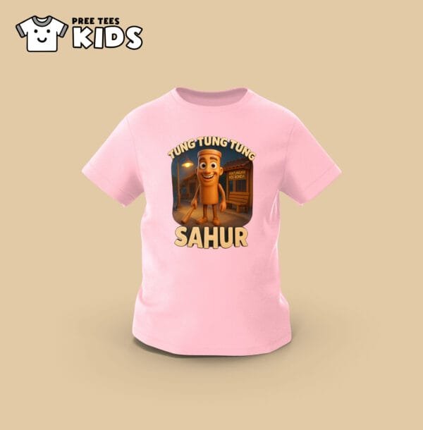 KIDS Anomali TUNG TUNG SAHUR Premium Cotton T-Shirt - Image 6