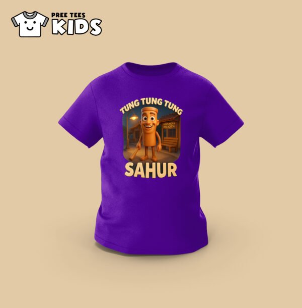 KIDS Anomali TUNG TUNG SAHUR Premium Cotton T-Shirt - Image 7