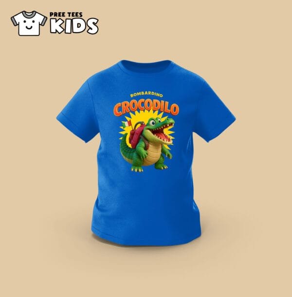 KIDS Anomali BOMBARDINO CROCODILO Premium Cotton T-Shirt - Image 9