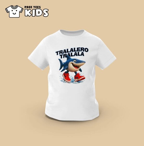 KIDS Anomali TRALALERO TRALALA Premium Cotton T-Shirt - Image 7