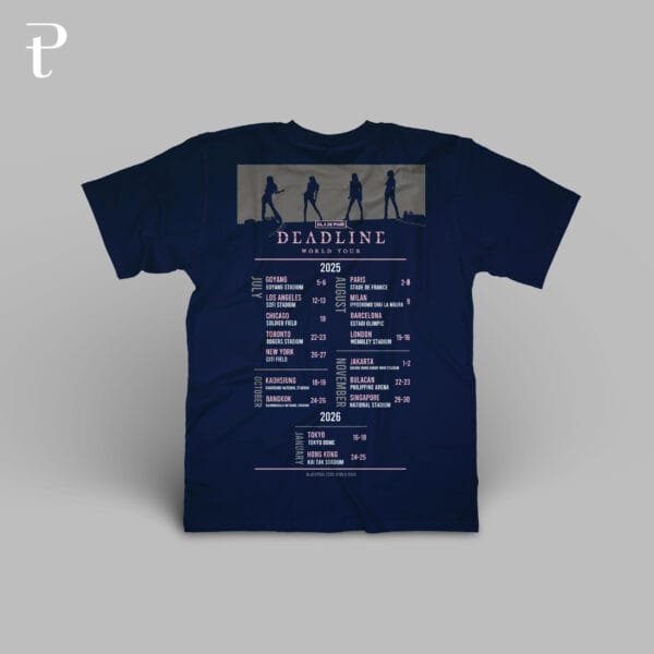 BLACKPINK WORLD TOUR 2025 Premium Cotton T-Shirt - Image 6