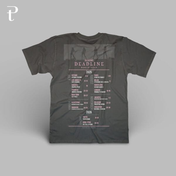 BLACKPINK WORLD TOUR 2025 Premium Cotton T-Shirt - Image 4