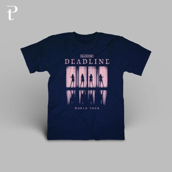 BLACKPINK WORLD TOUR 2025 DEADLINE Premium Cotton T-Shirt - Image 5