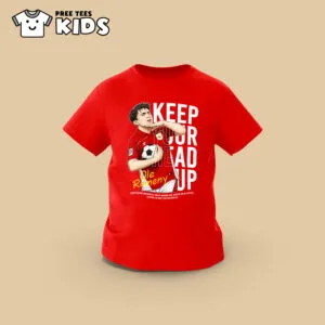 KIDS Ole Romeny Keep Your Head Up Premium Cotton T-Shirt