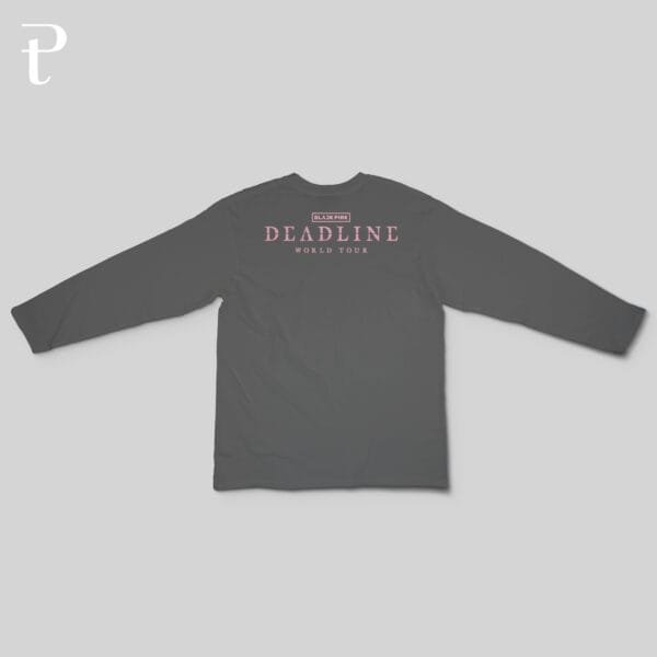 BLACKPINK WORLD TOUR 2025 DEADLINE Custom Premium Cotton Long Sleeve - Image 4