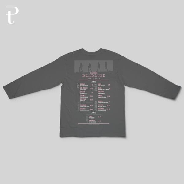 BLACKPINK WORLD TOUR 2025 Custom Premium Cotton Long Sleeve - Image 5