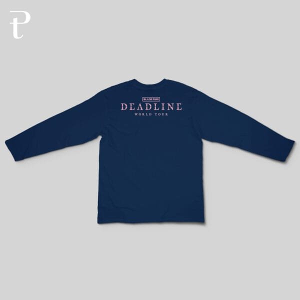 BLACKPINK WORLD TOUR 2025 DEADLINE Custom Premium Cotton Long Sleeve - Image 6