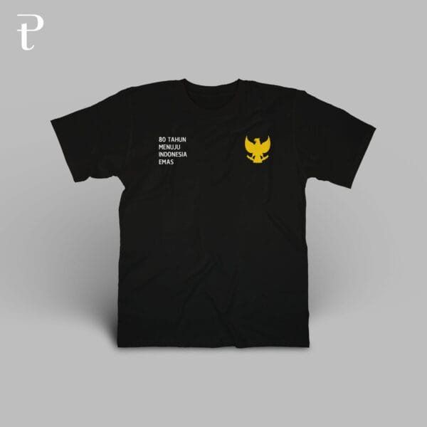 Indonesia 80 Tahun Premium Cotton T-Shirt - Image 4