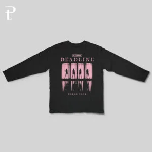 BLACKPINK WORLD TOUR 2025 DEADLINE Custom Premium Cotton Long Sleeve