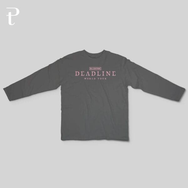 BLACKPINK WORLD TOUR DEADLINE Custom Premium Cotton Long Sleeve - Image 5