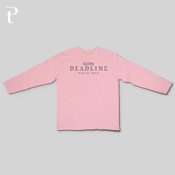 BLACKPINK WORLD TOUR DEADLINE Custom Premium Cotton Long Sleeve - Image 7